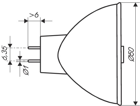 Lampadina alogena HLX 12V - 100W (OSRAM)