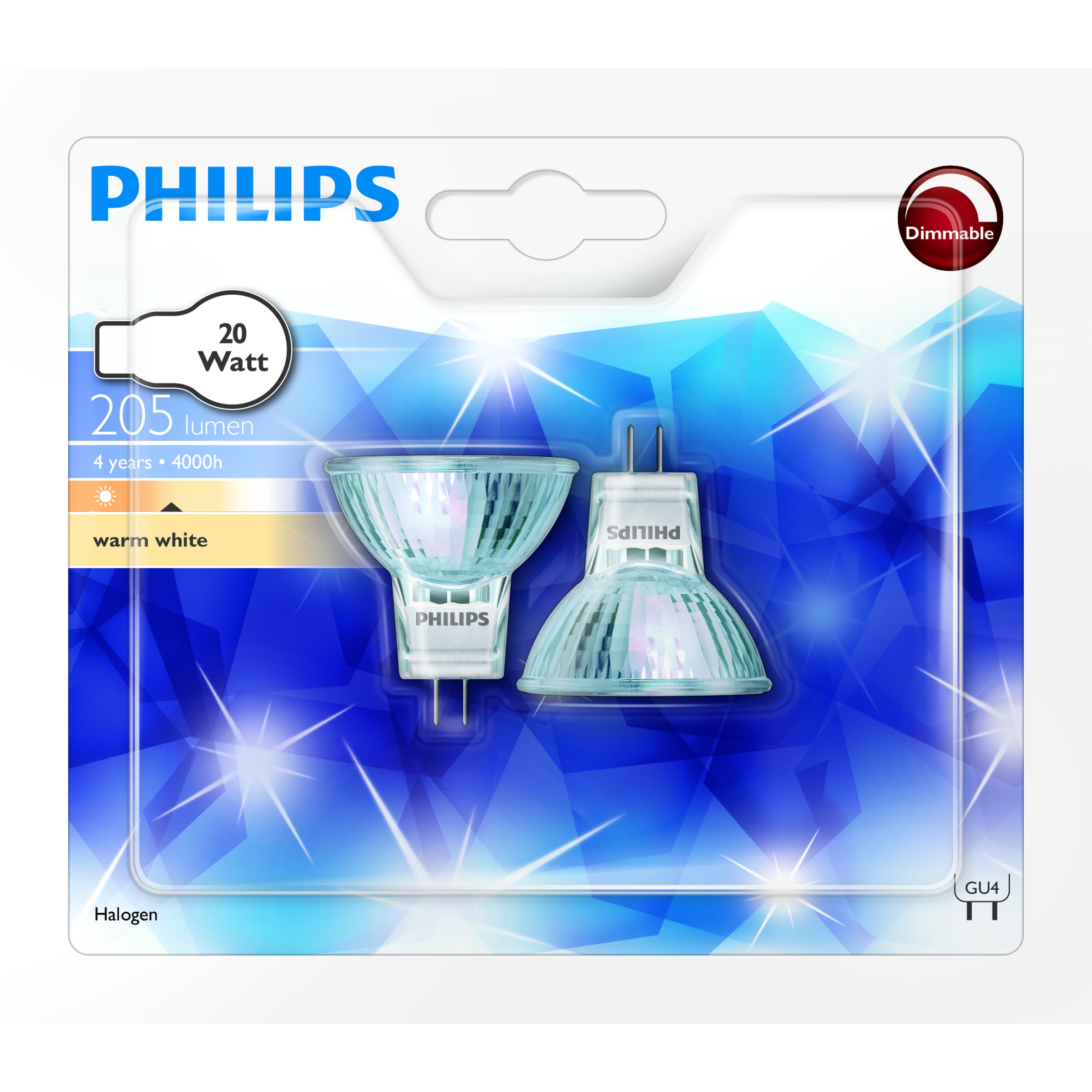 12V 20W GU4 - Philips - Proflamps